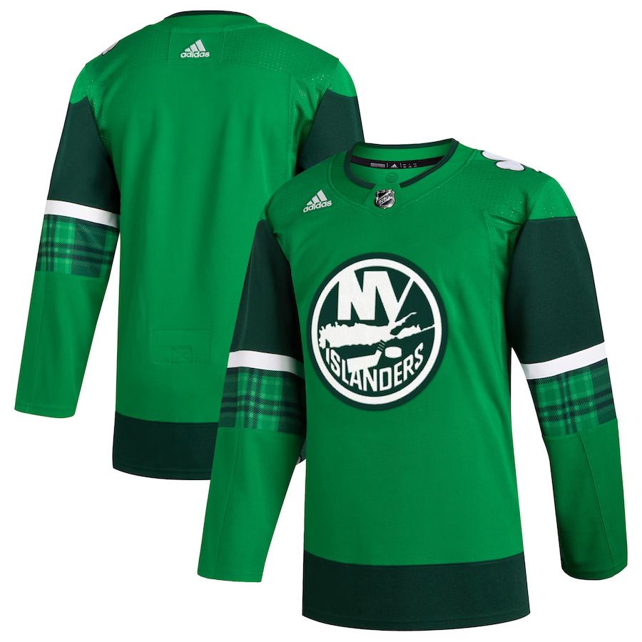 Men New York Islanders adidas Kelly Green 2023 St Patrick Day Primegreen Authentic NHL Jersey->customized nhl jersey->Custom Jersey